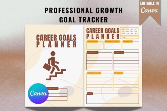 Download Professional Growth Goal Tracker - Premium Bundle
