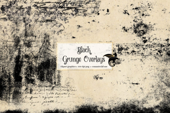 Download 40 Black Grunge Overlays - Grunge overlays Collection