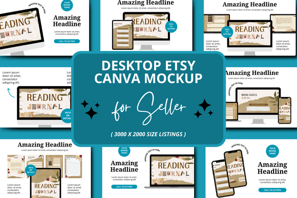 Download Desktop Etsy Seller Mockup - Etsy seller Collection